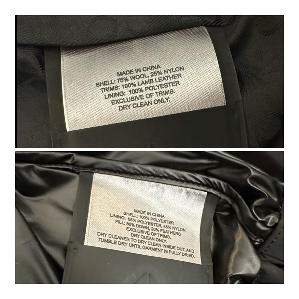 NWT MOOSE KNUCKLES Ranelagh Convertible 3-in-1 Wool Coat + Puffer Vest Sz Sz L - Picture 13 of 16